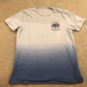 Blue Gradient Easy Going Old Navy T Shirt